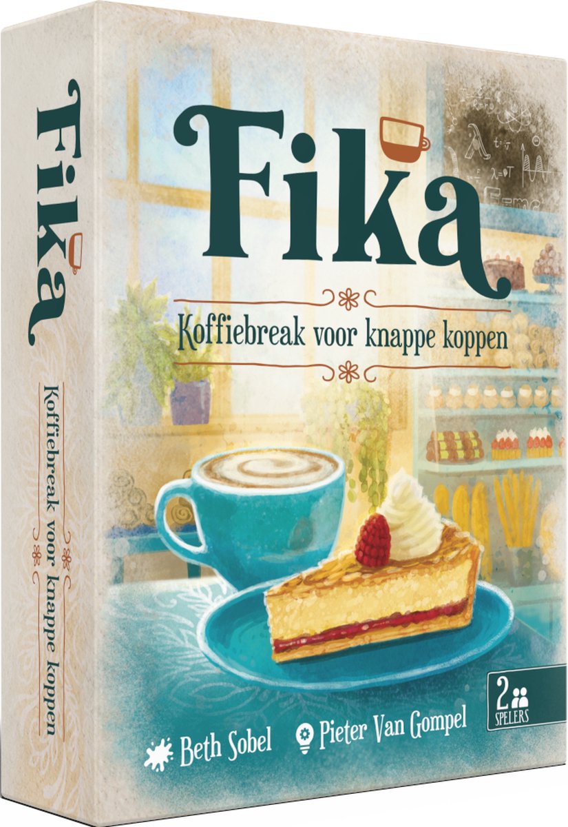 Fika - Kaartspel voor 2 personen - Geïllustreerd door Beth Sobel